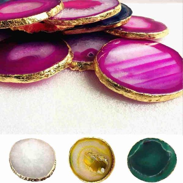 mats & pads 1 piece of electroplated gold rim agate kitchen sliced gem holder cup crystal meal home decoration ro f8r8
mats & pads 1 piece of electroplated gold rim agate kitchen sliced gem holder cup crystal meal home decoration ro f8r8