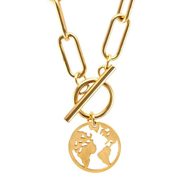 pendant necklaces medal stainless steel necklace for women long heavy choker toggle charms collares de moda boho jewelry collier g, Silver
pendant necklaces medal stainless steel necklace for women long heavy choker toggle charms collares de moda boho jewelry collier g, Silver