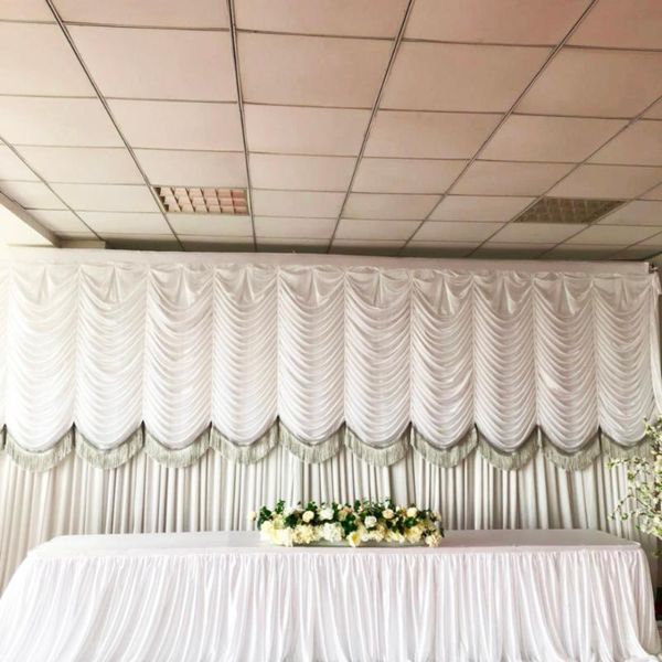 curtain & drapes 2021 may fashion romantic wedding waved swag with silver tassel only party event decoration
curtain & drapes 2021 may fashion romantic wedding waved swag with silver tassel only party event decoration