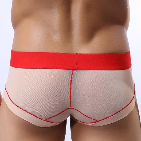 underpants men's underwear briefs transparent mesh thin section mens panties gay youth low-waist u-convex bikini jockstrap, Black;white
underpants men's underwear briefs transparent mesh thin section mens panties gay youth low-waist u-convex bikini jockstrap, Black;white