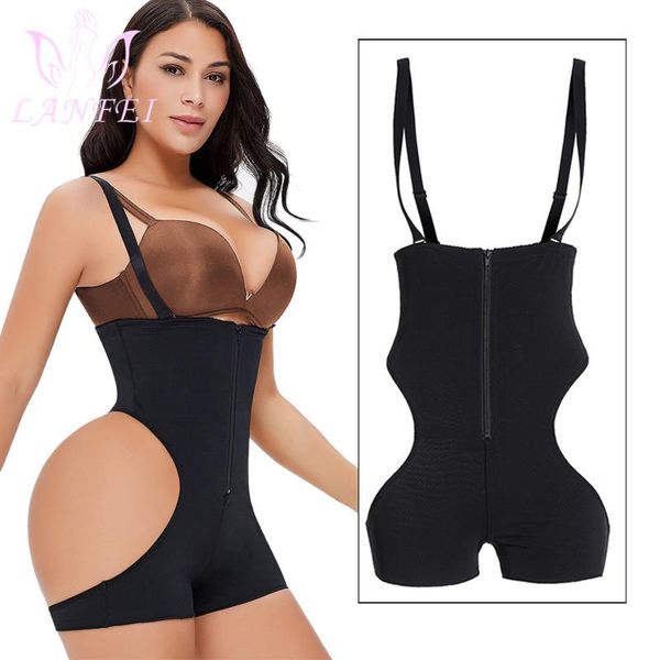 women's shapers lanfei full body shaper women zipper shoulder strap postpartum modeling waist trainer briefs slimming femme corrective, Black;white
women's shapers lanfei full body shaper women zipper shoulder strap postpartum modeling waist trainer briefs slimming femme corrective, Black;white