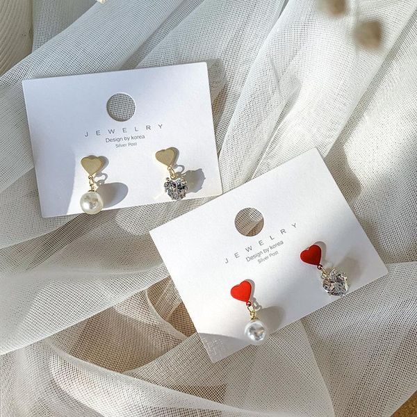 korea sweet silver pin heart imitation pearl rhinestone delicate drop earings for women girl fashion jewelry hair accessories dangle & chand
korea sweet silver pin heart imitation pearl rhinestone delicate drop earings for women girl fashion jewelry hair accessories dangle & chand