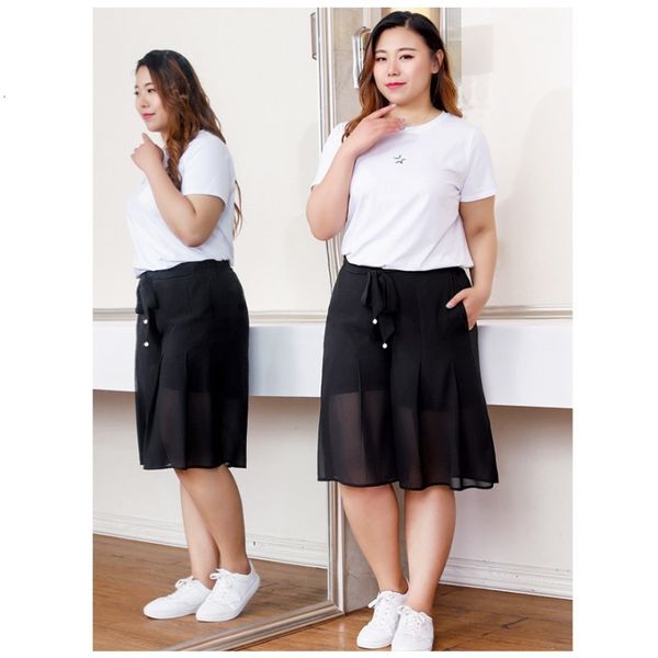 pant mode of women half length female summer plus size 10xl 8xl 6xl 4xl black chiffon high waist loose leg long beach pants, White
pant mode of women half length female summer plus size 10xl 8xl 6xl 4xl black chiffon high waist loose leg long beach pants, White