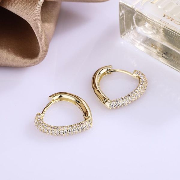 hoop & huggie zhouyang women's earrings 2021 trend zircon gold color vintage heart shaped ear buckle female' accessories jewelry g, Golden;silver
hoop & huggie zhouyang women's earrings 2021 trend zircon gold color vintage heart shaped ear buckle female' accessories jewelry g, Golden;silver