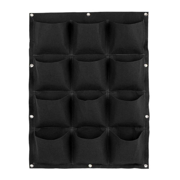 planters & pots garden vertical planter multi pocket wall mount living growing bag felt indoor/outdoor pot, 12-pocket, black
planters & pots garden vertical planter multi pocket wall mount living growing bag felt indoor/outdoor pot, 12-pocket, black