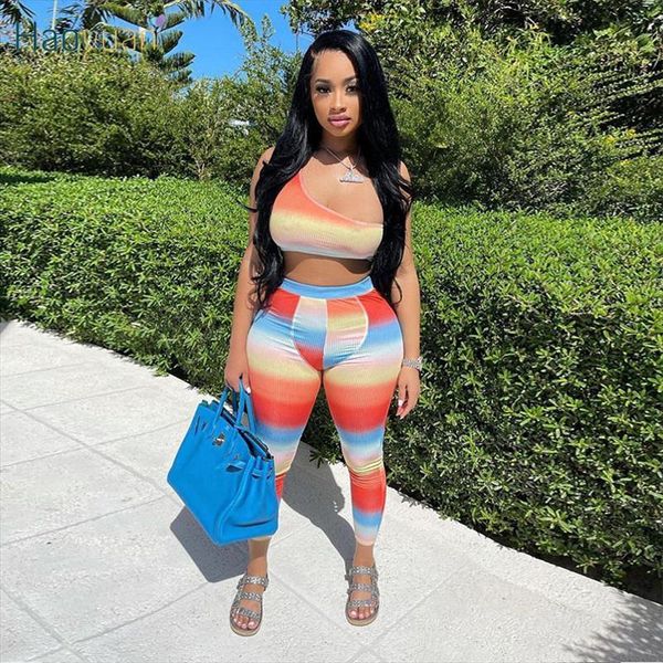 striped gradient two piece set womens pants one soulder crop sweatpants summer clothing for women tracksuits club outfits, White
striped gradient two piece set womens pants one soulder crop sweatpants summer clothing for women tracksuits club outfits, White