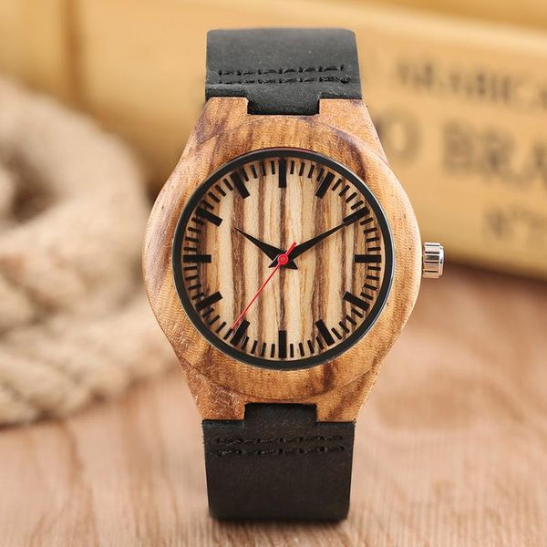 wristwatches wood watches minimalist men's natural bamboo clock women red analog quartz watch genuine leather bangle gifts relogio de m, Slivery;brown 
wristwatches wood watches minimalist men's natural bamboo clock women red analog quartz watch genuine leather bangle gifts relogio de m, Slivery;brown