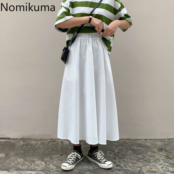nomikuma stretch high waist skirt women japan style unicolor casual all-match a line mid calf skirts lady chic faldas mujer 210514, Black
nomikuma stretch high waist skirt women japan style unicolor casual all-match a line mid calf skirts lady chic faldas mujer 210514, Black