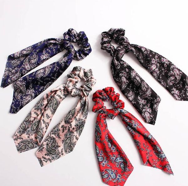 women ribbon elastic hair band bow scarf rubber ropes girls hair accessories flower scrunchie hair band bow, Slivery;white
women ribbon elastic hair band bow scarf rubber ropes girls hair accessories flower scrunchie hair band bow, Slivery;white
