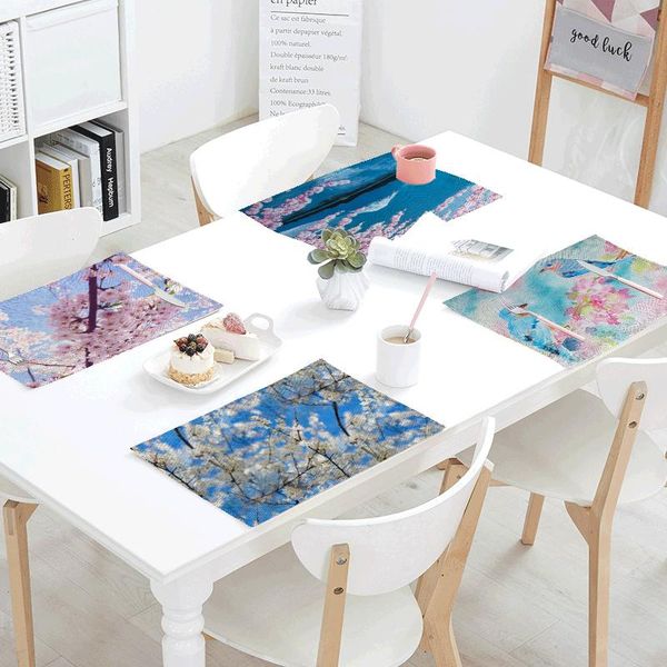 table napkin beautiful cherry blossom 42*32 cmlinen tablecloth wedding tableware theme restaurant decoration fashion placemat
table napkin beautiful cherry blossom 42*32 cmlinen tablecloth wedding tableware theme restaurant decoration fashion placemat