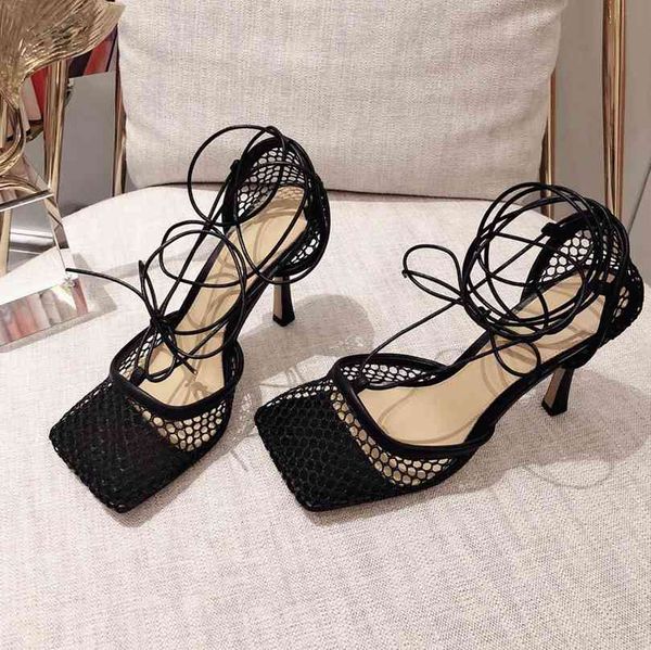 women high heel dress shoes r woman office party shoe fashion ladies mesh square toe sandal with box, Black
women high heel dress shoes r woman office party shoe fashion ladies mesh square toe sandal with box, Black