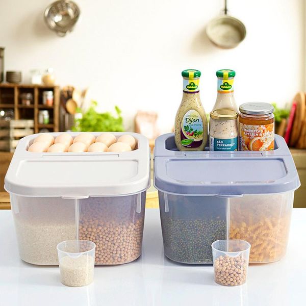 storage bottles & jars kitchen sealed rice box household bucket moistureproof-proof tank 10kg flour receiving and lm01241601
storage bottles & jars kitchen sealed rice box household bucket moistureproof-proof tank 10kg flour receiving and lm01241601