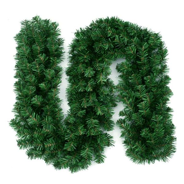 decorative flowers & wreaths artificial christmas garland pvc greenery wreath green pendant ornaments for wedding party garden decor 
decorative flowers & wreaths artificial christmas garland pvc greenery wreath green pendant ornaments for wedding party garden decor