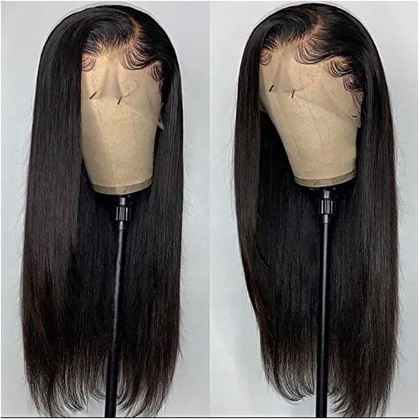 lx brand synthetic glueless wigs silk straight lace front wig pre plucked high temperature fiber hair long lace wig for womenfactory direct, Black
lx brand synthetic glueless wigs silk straight lace front wig pre plucked high temperature fiber hair long lace wig for womenfactory direct, Black