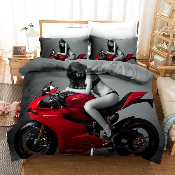 beauty motorcycle extreme sports printed cover pillowcase 2/3 sets of 3d bedding set twin full king size
beauty motorcycle extreme sports printed cover pillowcase 2/3 sets of 3d bedding set twin full king size