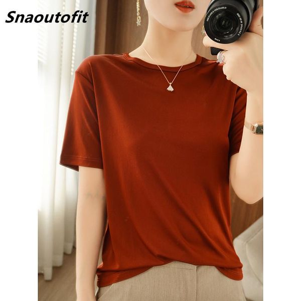 women's t-shirt summer style acetate satin v round neck short-sleeved loose and thin breathable large size outer wea, White
women's t-shirt summer style acetate satin v round neck short-sleeved loose and thin breathable large size outer wea, White