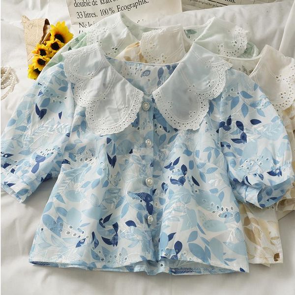 women's blouses & shirts women fashion outdoor casual hollow short sleeves flowers blouse ladies ol sweet girls student elegant daily b, White
women's blouses & shirts women fashion outdoor casual hollow short sleeves flowers blouse ladies ol sweet girls student elegant daily b, White