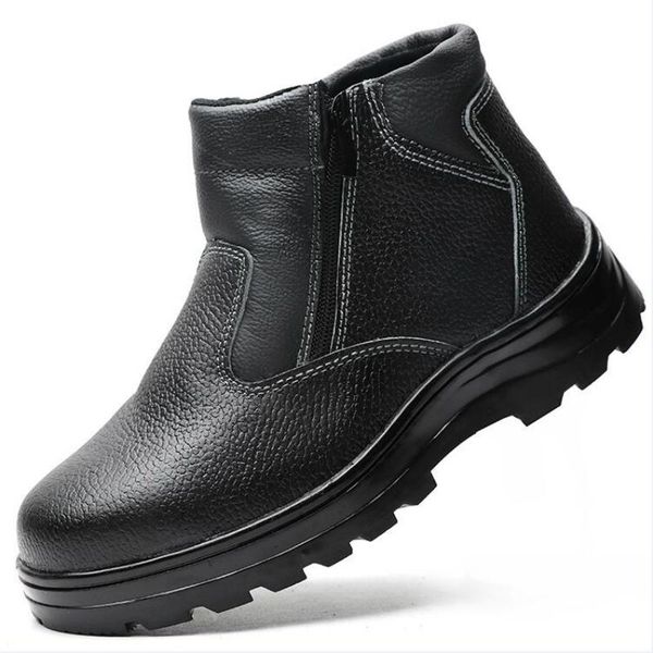 boots men's big size breathable safety steel toe cover working shoes welding security boot soft leather worker botas protective, Black
boots men's big size breathable safety steel toe cover working shoes welding security boot soft leather worker botas protective, Black