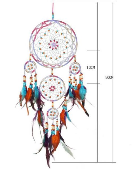 decorative objects & figurines original five rings dream catcher pendant manual craft wind chimes innovative home wall decoration handcrafte
decorative objects & figurines original five rings dream catcher pendant manual craft wind chimes innovative home wall decoration handcrafte