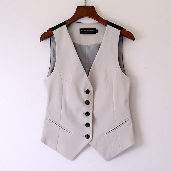 jackets plus size fashion women v-neck single breasted suit waistcoat casual vest sleeveless slim lady blazer vests 4xl a43, Black;brown
jackets plus size fashion women v-neck single breasted suit waistcoat casual vest sleeveless slim lady blazer vests 4xl a43, Black;brown