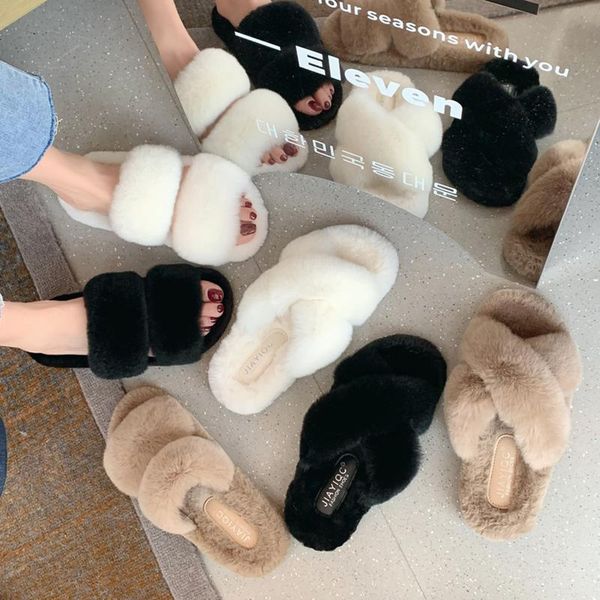 slippers shoes woman 2021 plush for adults winter footwear loafers pantofle fur flat massage slides rome pu basic with r, Black
slippers shoes woman 2021 plush for adults winter footwear loafers pantofle fur flat massage slides rome pu basic with r, Black
