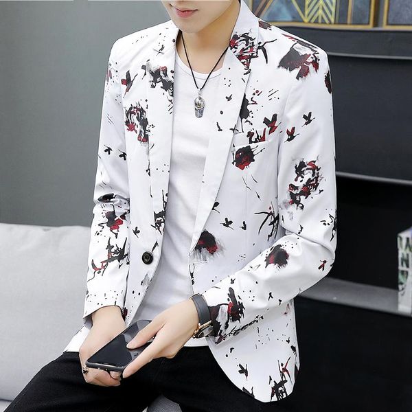stylish tweed blazer men slim fit wedding suit traje hombre ba60xf men's suits & blazers, White;black
stylish tweed blazer men slim fit wedding suit traje hombre ba60xf men's suits & blazers, White;black