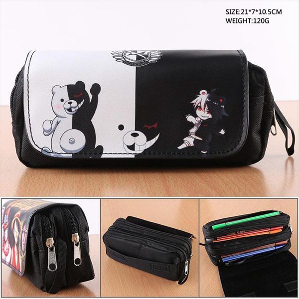 anime danganronpa monokuma cosmetic cases bag student stationery pencil case makeup with double zipper
anime danganronpa monokuma cosmetic cases bag student stationery pencil case makeup with double zipper