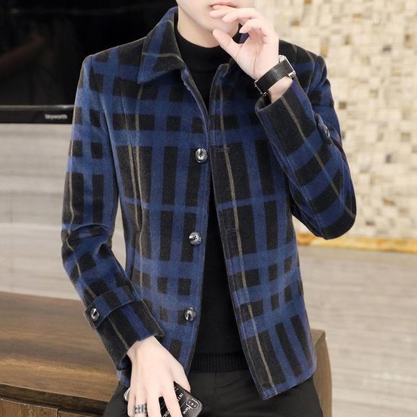 men's jackets winter korean plaid for fashion lapel woolen jacket casual warm trench coat steetwear windbreaker male clothing, Black;brown
men's jackets winter korean plaid for fashion lapel woolen jacket casual warm trench coat steetwear windbreaker male clothing, Black;brown