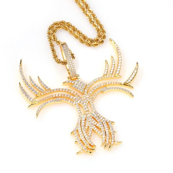pendant necklaces iced out chain 18k gold plated fully zirconia simulated diamond skeleton butterfly hip hop pendent necklace for men women, Silver
pendant necklaces iced out chain 18k gold plated fully zirconia simulated diamond skeleton butterfly hip hop pendent necklace for men women, Silver