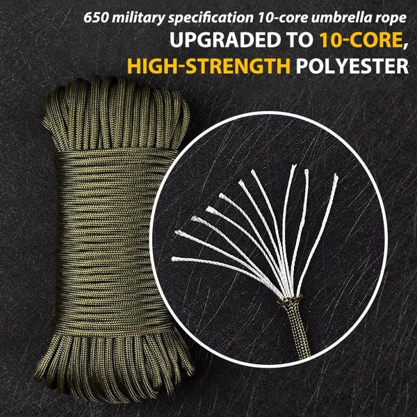 cords, slings and webbing 31m dia. 4mm paracord rope 10 stand paracorde parachute cord outdoor
cords, slings and webbing 31m dia. 4mm paracord rope 10 stand paracorde parachute cord outdoor
