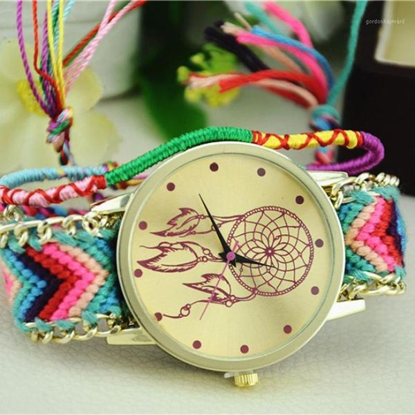 fashion folk style woven strap ladies bracelet watch alloy stainless steel dial round watches quartz movement analog #w wristwatches, Slivery;brown
fashion folk style woven strap ladies bracelet watch alloy stainless steel dial round watches quartz movement analog #w wristwatches, Slivery;brown