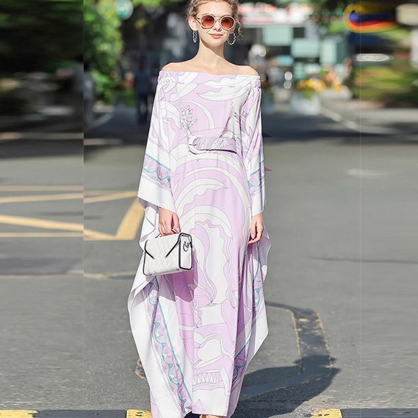 casual dresses 2021 summer fashion runway designer loose maxi dress women slash neck sashes printed bohemian vacation long, Black;gray
casual dresses 2021 summer fashion runway designer loose maxi dress women slash neck sashes printed bohemian vacation long, Black;gray