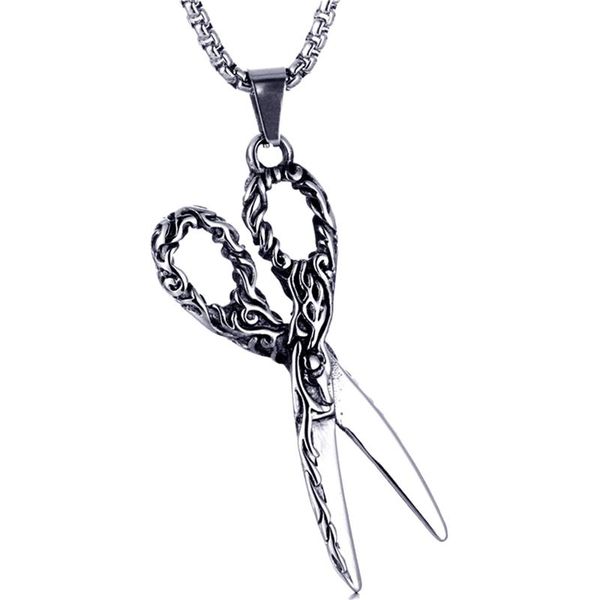 pendant necklaces stainless steel scissors necklace silver plated neutral hairdressing fashion personality accessories
pendant necklaces stainless steel scissors necklace silver plated neutral hairdressing fashion personality accessories