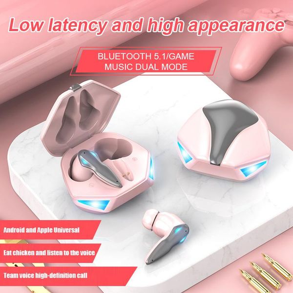 headphones & earphones tws wireless gaming with noise-cancelling microphone zero delay waterproof bluetooth5.1 hifi stereo earbud
headphones & earphones tws wireless gaming with noise-cancelling microphone zero delay waterproof bluetooth5.1 hifi stereo earbud