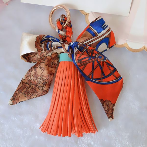 ribbon bow women keychains scarf bowknot pu leather tassel car key chain ring holder fashion pendant jewelry keyring charms bag accessories, Slivery;golden
ribbon bow women keychains scarf bowknot pu leather tassel car key chain ring holder fashion pendant jewelry keyring charms bag accessories, Slivery;golden