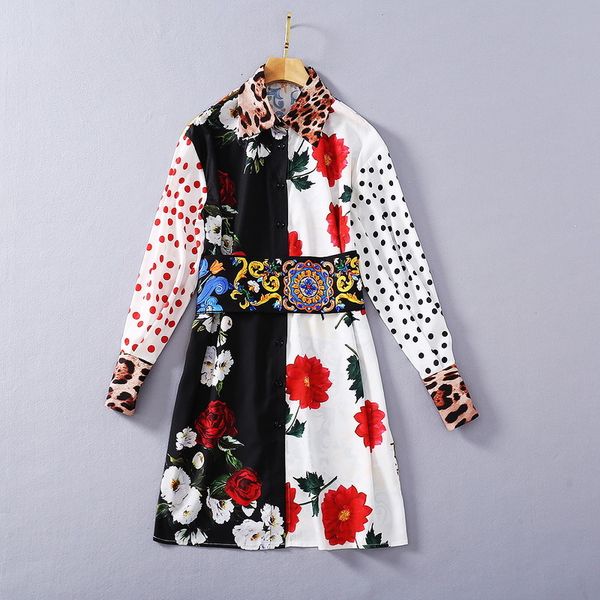 dresses european and american women's clothing 2021 the spring long sleeve lapel retro print fashion a dress with beaded waist z65k, Black;gray
dresses european and american women's clothing 2021 the spring long sleeve lapel retro print fashion a dress with beaded waist z65k, Black;gray