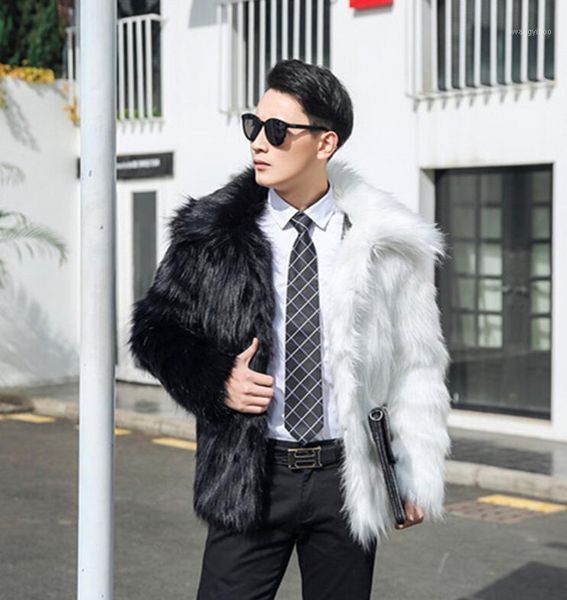 men's fur & faux black white splice mink leather jacket mens winter thicken warm coat men jackets jaqueta de couro fashion
men's fur & faux black white splice mink leather jacket mens winter thicken warm coat men jackets jaqueta de couro fashion