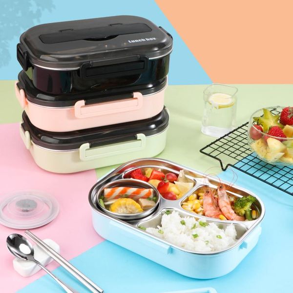 dinnerware sets 1300ml stainless steel 304 lunch box with soup bowl leak-proof bento set microwave student container
dinnerware sets 1300ml stainless steel 304 lunch box with soup bowl leak-proof bento set microwave student container