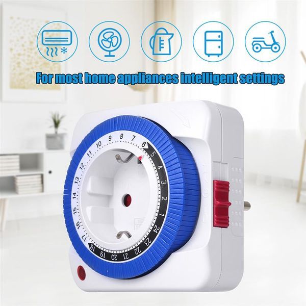 timers timer switch socket automatically turn on off electrical appliances 24 hours mechanical plug time controller
timers timer switch socket automatically turn on off electrical appliances 24 hours mechanical plug time controller
