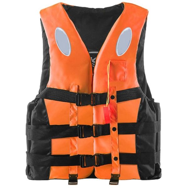 life vest jacket polyester swimming boating ski surfing survival drifting with whistle water sports & buoy
life vest jacket polyester swimming boating ski surfing survival drifting with whistle water sports & buoy
