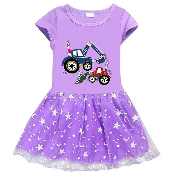 2021 new girls dress cotton excavator max cartoon star moon mesh short sleeve princess skirt, Red;yellow
2021 new girls dress cotton excavator max cartoon star moon mesh short sleeve princess skirt, Red;yellow