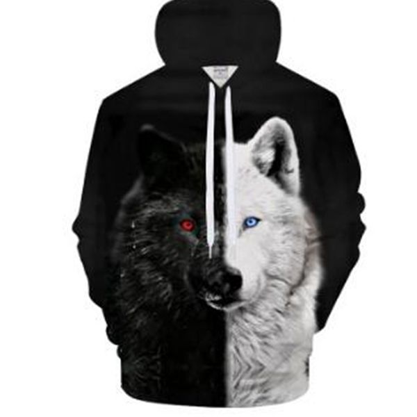 men's hoodies & sweatshirts cosplay ying and yang wolf streetwear sweatshirt casual hoody 3d pullover harajuku tracksuit male hiph, Black
men's hoodies & sweatshirts cosplay ying and yang wolf streetwear sweatshirt casual hoody 3d pullover harajuku tracksuit male hiph, Black