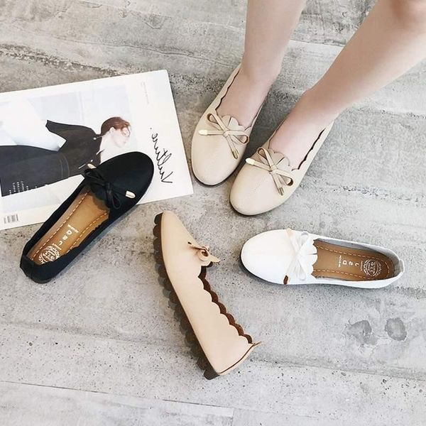 dress shoes women's spring 2021 korean version of light mouth versatile soft bottomed round head and bow tie work lazy, Black
dress shoes women's spring 2021 korean version of light mouth versatile soft bottomed round head and bow tie work lazy, Black