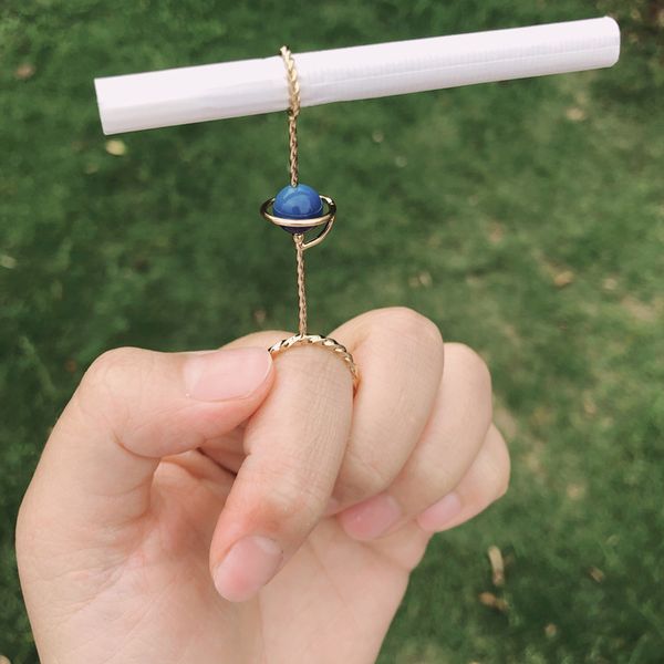 male and female minority smoking natural stone finger anti yellowing universe star smoke ring, Silver
male and female minority smoking natural stone finger anti yellowing universe star smoke ring, Silver