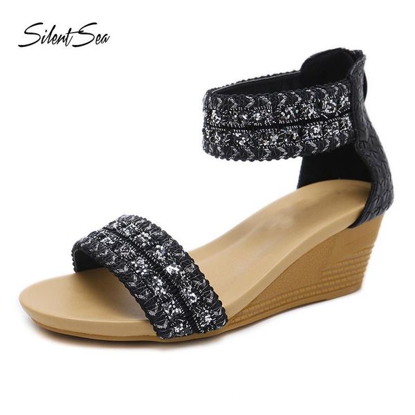 silentsea fashion women sandals bohemian diamond slippers woman flats flip flops shoes summer party casual lady, Black
silentsea fashion women sandals bohemian diamond slippers woman flats flip flops shoes summer party casual lady, Black