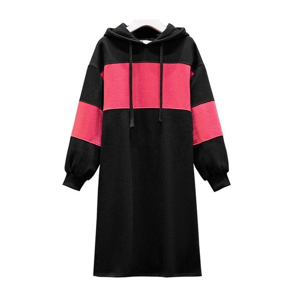 women's hoodies & sweatshirts hooded stitch long fleece pulovers oversize sweatershirts fashion winter clothes for women 2021 korean fe, Black
women's hoodies & sweatshirts hooded stitch long fleece pulovers oversize sweatershirts fashion winter clothes for women 2021 korean fe, Black