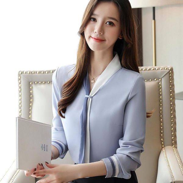 women v-neck blouse solid loose vintage long sleeve chiffon 2021 fashionable elegant autumn clothing women's blouses & shirts, White
women v-neck blouse solid loose vintage long sleeve chiffon 2021 fashionable elegant autumn clothing women's blouses & shirts, White
