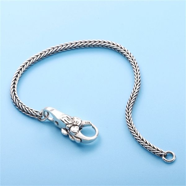 moonmory real 925 sterling silver gray bracelet vintage style for europe popular diy jewelry plum buckle bracelet-a, Golden;silver
moonmory real 925 sterling silver gray bracelet vintage style for europe popular diy jewelry plum buckle bracelet-a, Golden;silver