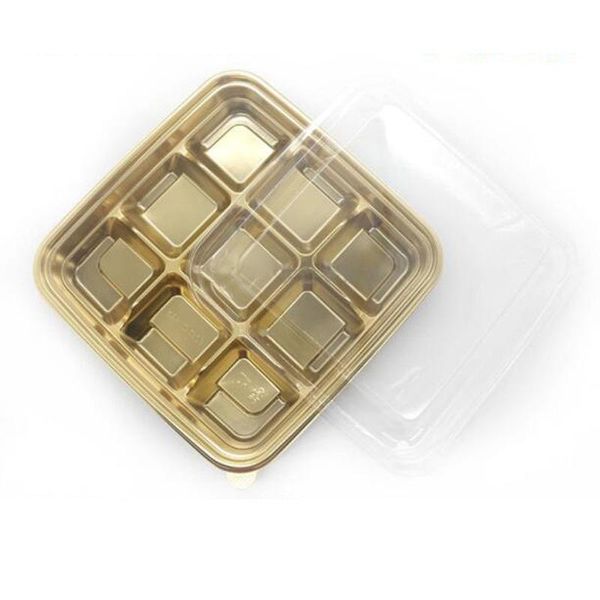 disposable take out containers 25pcs sushi cake box with lid japanese style nine grid sashimi packaging
disposable take out containers 25pcs sushi cake box with lid japanese style nine grid sashimi packaging