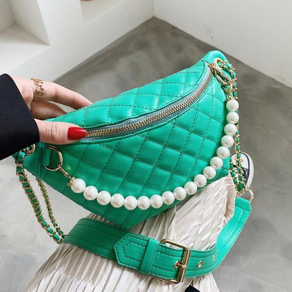 waist bags luxury for women pearl chain casual chest bag minimalist leather belt crossbody purse
waist bags luxury for women pearl chain casual chest bag minimalist leather belt crossbody purse
